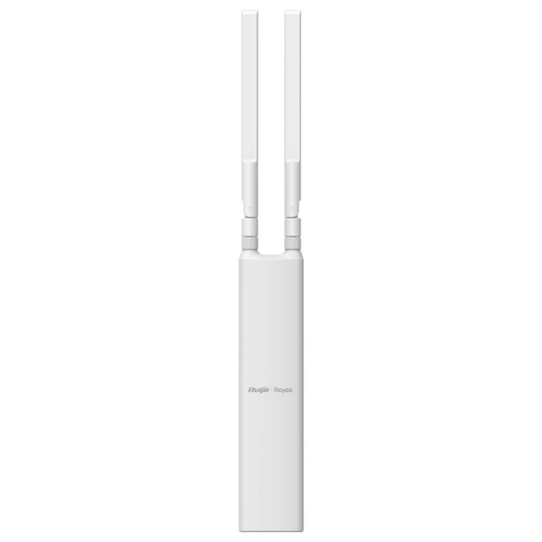 Ruijie RG-RAP52-OD Punto de Acceso para Exterior - Doble Banda - PoE - IP65 - 1.3Gbps - WiFi 5 AC1300 - Tecnologia MIMO 2x2 - Antenas Externas Omnidireccionales Ethernet - Color Blanco
