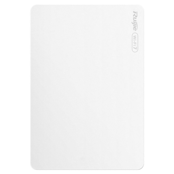 Ruijie RG-RAP62-Wall Punto de Acceso de Doble Radio - Montaje Pared - 4 Puertos LAN RJ45 - 1 Puerto WAN RJ45 - PoE - 3Gbps - WiFi 6 AX3000 - Antenas Integradas Gestion con App - Color Blanco