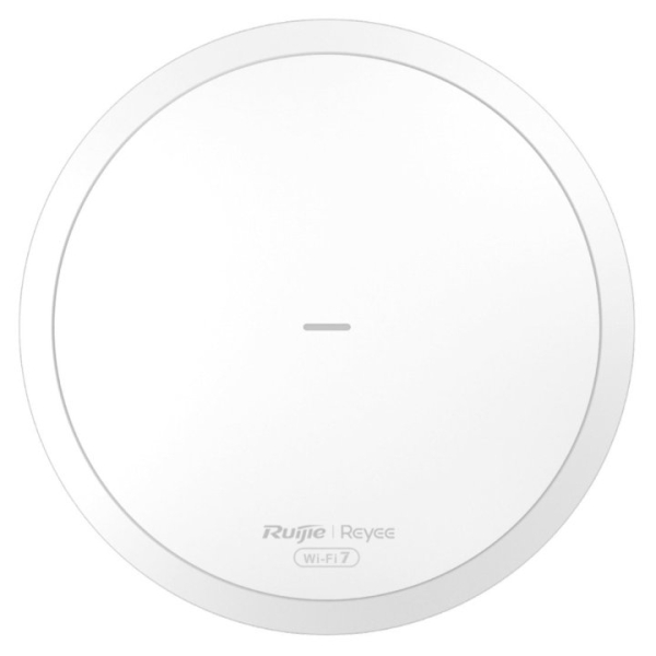 Ruijie RG-RAP72 Punto de Acceso de Doble Banda - Montaje en Techo - PoE - WiFi 7 BE3600 - 3.6Gbps - Gestion con App - Ethernet - Color Blanco