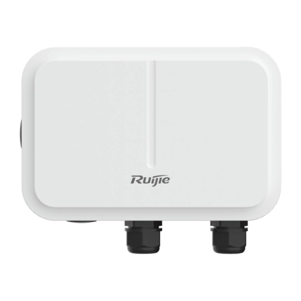 Ruijie RG-AP680-L Punto de Acceso para Exterior - Doble Banda y Doble Radio - PoE - 3Gbps - WiFi 6 AX3000 - Antenas Internas Omnidireccionales Licencia de Servicio en la Nube - Color Blanco