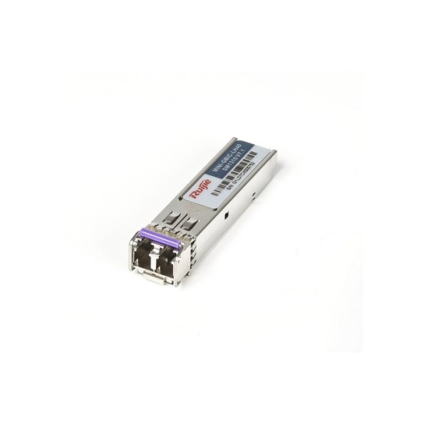 Ruijie MINI-GBIC-LX-SM1310 Modulo Transceptor SFP - 1000Base-LX - Fibra Optica hasta 10km - Longitud de Onda de 1310nm - Color Acero