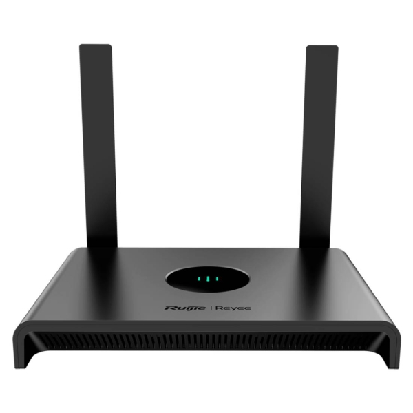 Ruijie RG-EW300N Router - 4 Puertos - Velocidad Inalambrica hasta 300Mbps - WiFi - Gestion en la Nube - Color Negro