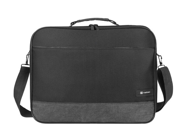 Natec Impala 2 Maletin para Portatiles de 15.6" - Marco Rigido Antimpactos - Color Negro