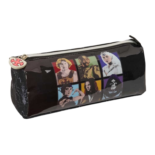 Safta Masters of the Universe Portatodo - 1 Compartimento con Cremallera - 21x8x7cm - Color Gris y Negro