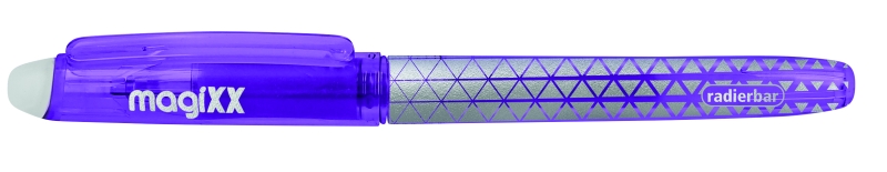 Online MagiXX Classic Boligrafo de Tinta Gel Borrable - Trazo de 0.7mm - Cartucho Reemplazable - Uso Ambidiestro - Color Lila