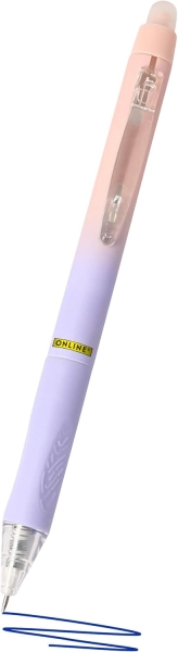 Online MagiXX Design Peach Blossom Boligrafo de Tinta Gel Borrable - Retractil - Trazo de 0.7mm - Cartucho Reemplazable - Tinta Azul - Uso Ambidiestro - Multicolor