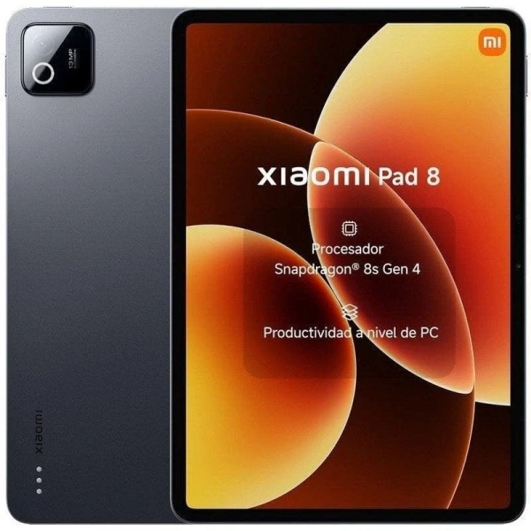 Xiaomi Pad 8 Tablet Pantalla 11,2" 3.2K 144Hz - 8GB / 128GB - WiFI 7 - Camara 13Mp - Bateria 9200 mAh - Color Gris