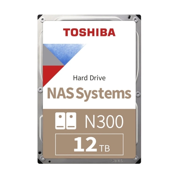 Toshiba N300 NAS Disco Duro Interno 3.5" 12TB SATA3 7200 r.p.m