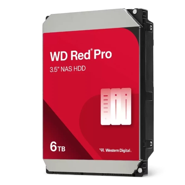 WD Red PRO Disco Duro Interno 3.5" 6TB NAS SATA 3