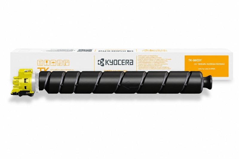 Kyocera TK8605 Amarillo Cartucho de Toner Original - 1T0C2MANL1/TK8605Y