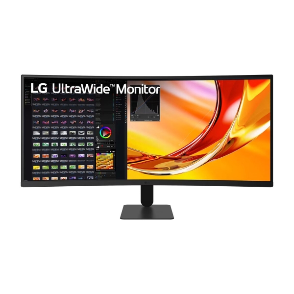 LG Ultrawide Monitor 34" Curvo 1800R VA WQHD 120Hz HDR10 AMD FreeSync Premium - Respuesta 5ms - 21:9 - HDMI, Displayport - VESA 100x100 - Color Negro