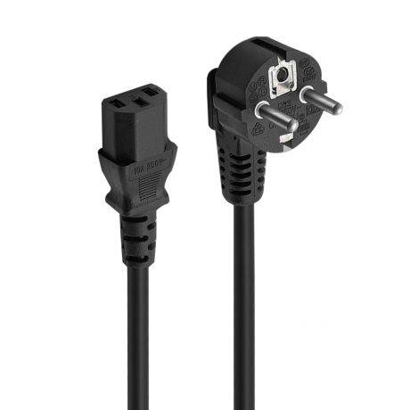 Ewent EC1920 Cable Alimentacion CPU - IEC320 a C13 - 1.5m - Color Negro