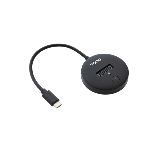 Tooq TQDS-100B Dock M.2 NVMe PCIe - USB-C 3.2 Gen2x1 - Color Negro