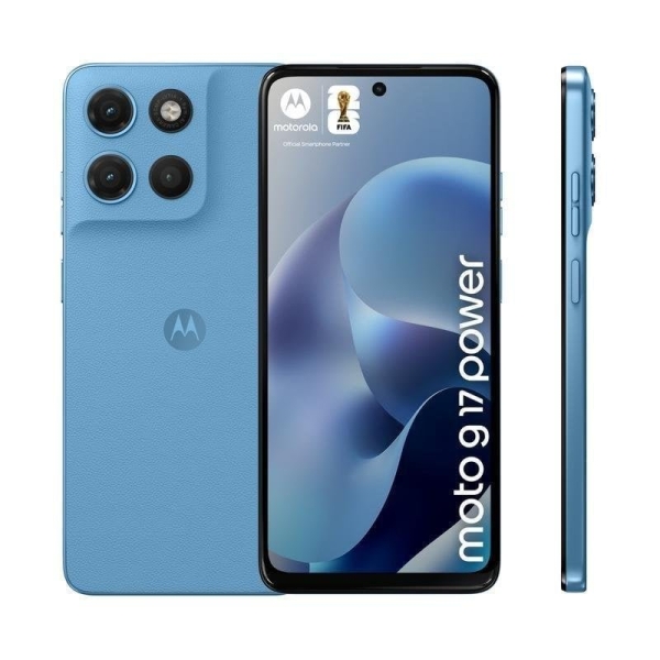Motorola Moto G17 Power Smartphone Pantalla LCD 6.72" - 4GB - 256GB - Camara 50mp - Bateria 6000mAh - Color Azul