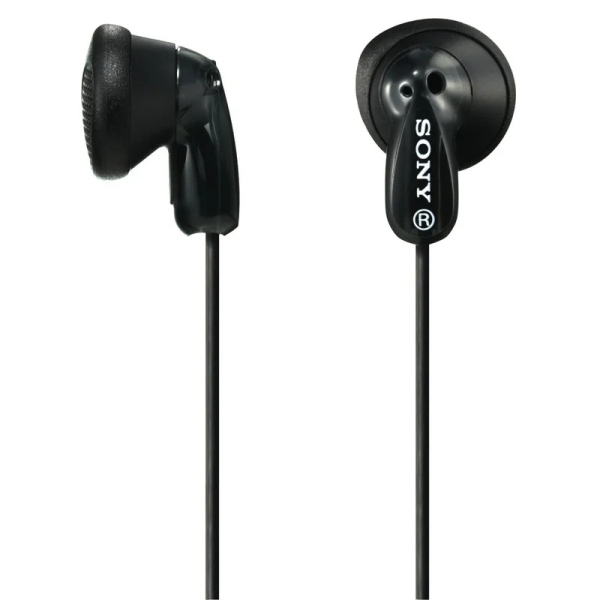 Sony MDR-E9LP Auiculares In‑Ear con Cable - Iman de Neodimio - Conexion Jack 3,5mm - Cable 1,2m - Color Negro