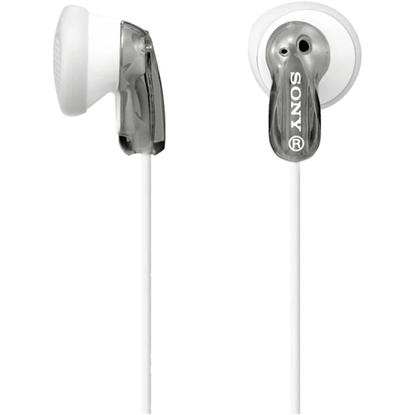 Sony MDR-E9LP Auiculares In‑Ear con Cable - Iman de Neodimio - Conexion Jack 3,5mm - Cable 1,2m - Color Gris