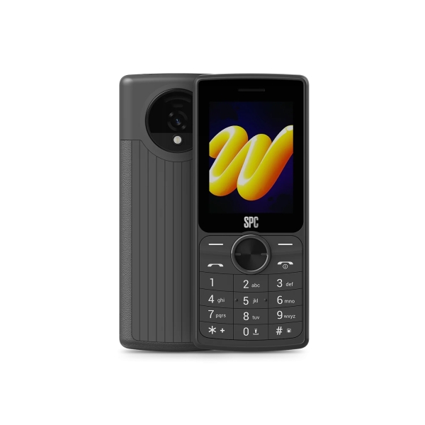 SPC Wild Cool Telefono Movil 4G Pantalla 2,4" - Camara, Radio FM, - Hasta 10 Dias de Autonomia - Color Negro