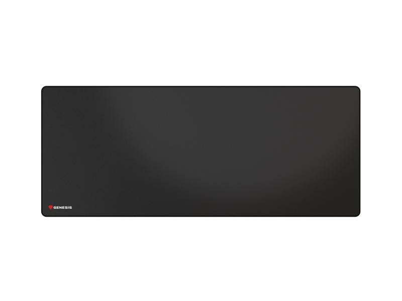 Genesis Carbon 500 Alfombrilla Ultra Logo - 1100X450X2.5MM - Superficie de Tela - Base de Goma Antideslizante - Color Negro