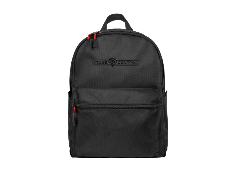 Genesis Pallad 200 Mochila para Portatil hasta 14,1"- Capacidad 19L - 6 Departamentos - Color Negro