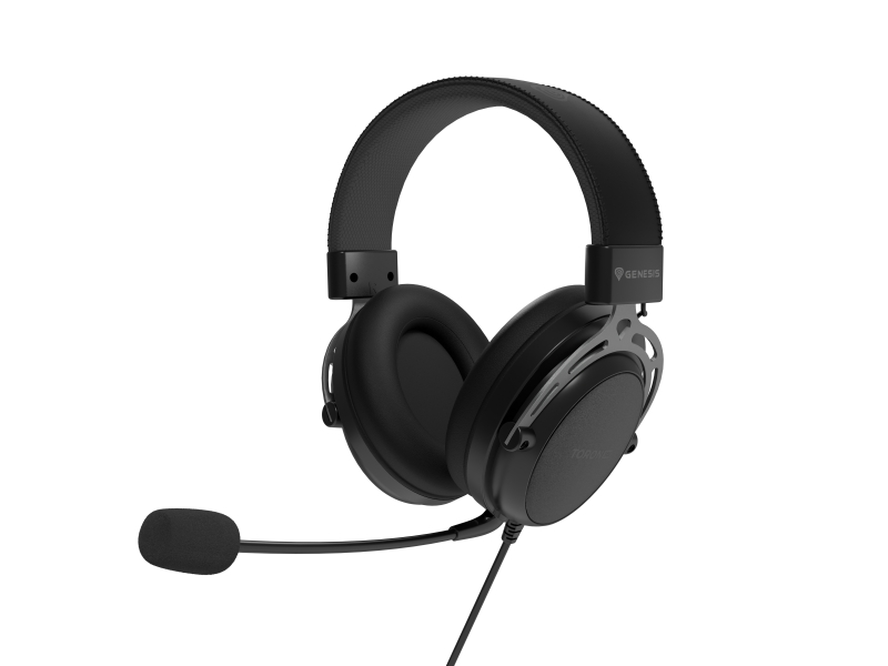 Genesis Toron 301 Auricular Gaming - Altavoz 53mm - Microfono Desmontable - Multiplataforma - Jack 3.5 - Color Negro