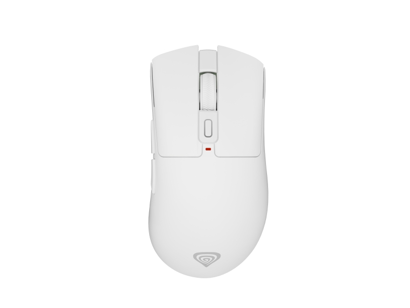 Genesis Zircon 880 Raton Gaming - Sensor Optico 12000 DPI PAW3311 - 6 Botones - USB / 2.4 Ghz / Bluetooth - Switches Kailh Optical - Color Blanco