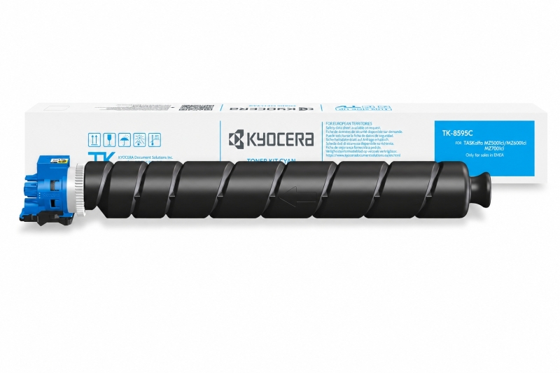 Kyocera TK8595 Cyan Cartucho de Toner Original - 1T0C2GCNL0/TK8595C