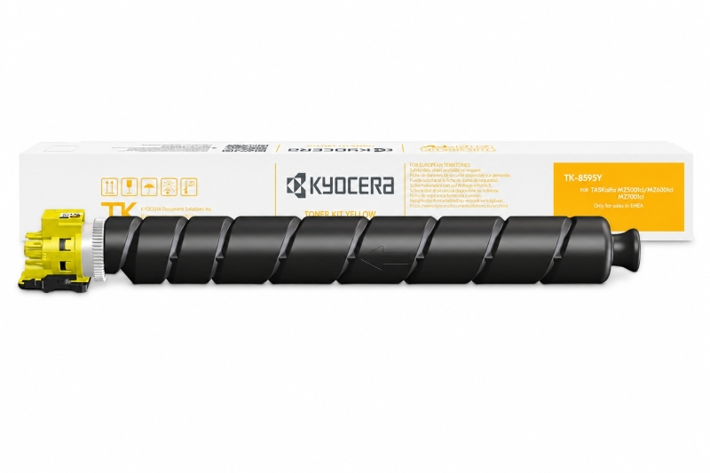 Kyocera TK8595 Amarillo Cartucho de Toner Original - 1T0C2GANL0/TK8595Y