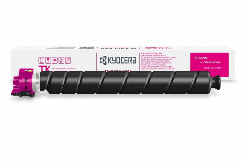 Kyocera TK8615 Magenta Cartucho de Toner Original - 1T0C2LBNL1/TK8615M