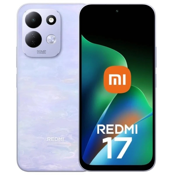 Xiaomi Redmi 17 Smartphone Pantalla 6.99" - 4GB - 128GB - Camara Principal 50MP - Bateria 7700mAh - Color Morado