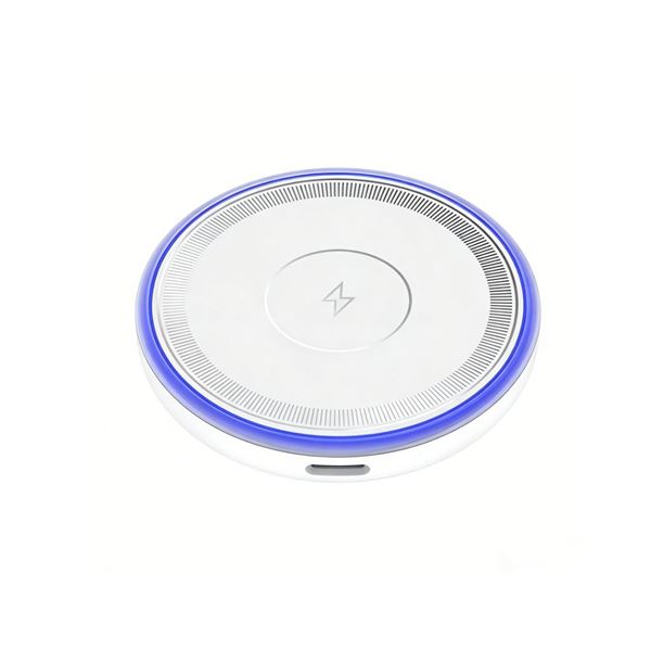 XO CX042 Cargador Inalambrico - Potencia 15W - Magnetico - Fuerza 12N - USB-C - Compatible QI - Indicador LED - Policarbonato y ABS - Color Blanco