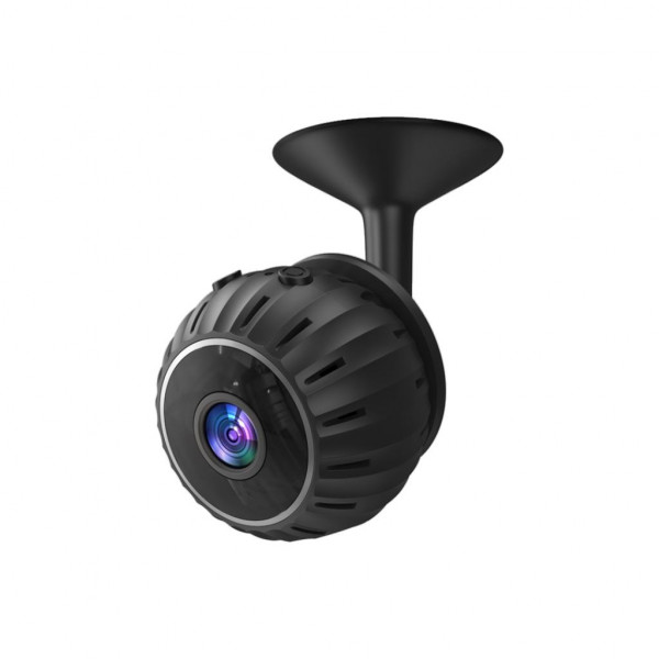 XO CR17 Mini Camara - 960p - WiFi - Bluetooth 5.0 - Vision Nocturna - Bateria 250mAh - Autonomia hasta 75min - Fotogramas 25fps - Control desde App Movil - 33.4x34x23.8mm - Color Negro