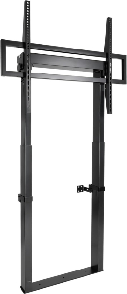 Tooq Hiperion Soporte de Suelo para TV - Pantallas de 55-100" - Soporta 120kg - VESA de 200x200 a 800x600 - Altura Regulable de 925 a 1600mm - Anclaje a Pared Opcional - Color Negro