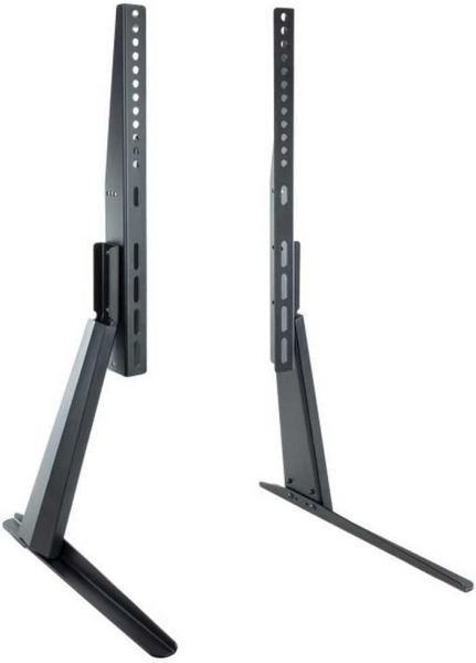Tooq AT-Imperial Soporte de Mesa para TV - Pantallas de 32-70" - Soporta 50kg - VESA de 75x75 a 800x400 - Altura Regulable de 595 a 735mm - Inclinacion de -6 a 6 Grados - Color Negro