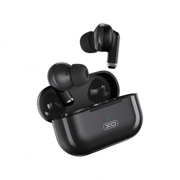 XO X40 Auriculares TWS - Bluetooth 5.3 - Doble Microfono - Control Tactil - 4h de Musica - Estuche 250mAh - Color Negro