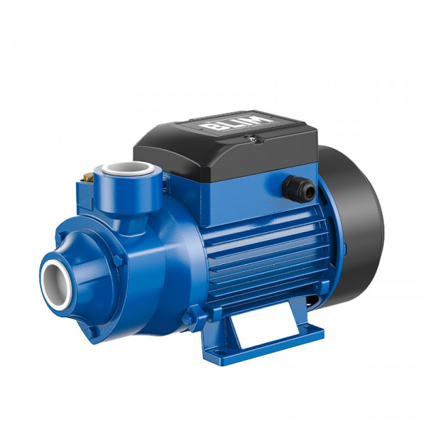 Blim Electrobomba Periferica - Potencia 0.5HP - Succion 8m - IP44 - Monofasica - Velocidad 2850rpm - Impulsor de Laton - Agua Limpia - Color Azul