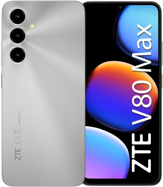 ZTE Blade V80 Max Smartphone Pantalla 6,9" - 4 GB - 128 GB - 120 Hz - Camara 50 MP -  Bateria 6000 mAh - Color Plata