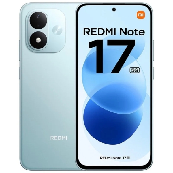 Xiaomi Redmi Note 17 5G Smartphone Pantalla 6.99" - 6GB - 256GB - Camara Principal 50MP - Bateria 770mAh - Color Azul