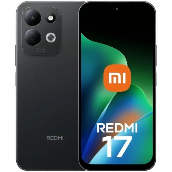 Xiaomi Redmi 17 5G Smartphone Pantalla 6.99" - 4GB - 256GB - Camara Principal 50MP - Bateria 7700mAh - Color Negro