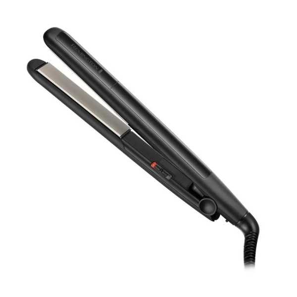Remington Ceramic Straight Slim Plancha de Pelo - Ceramica - Hasta 215º - Indicador Luminoso - Color Negro