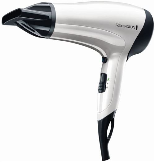 Remington Power Volume 2000 Secador de Pelo 2000W - Tencologia Ionica - 3 Termperaturas 2 Velocidades - Incluye Difusor y Boquilla Concentradora