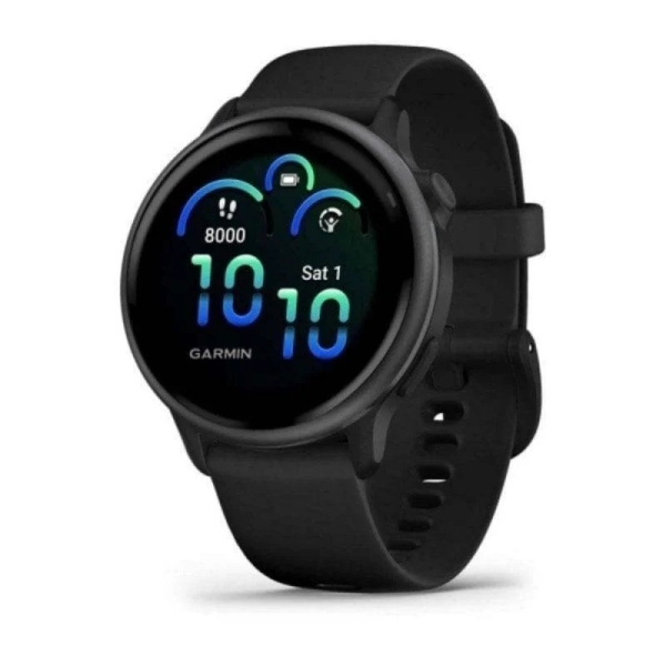 Garmin VivoActive 6 Reloj Inteligente Smartwatch - Pantalla AMOLED 1.2" - 42mm - 8GB - Autonomia hasta 11 Dias - GPS- NFC - Resistencia 5 ATM - Color Negro
