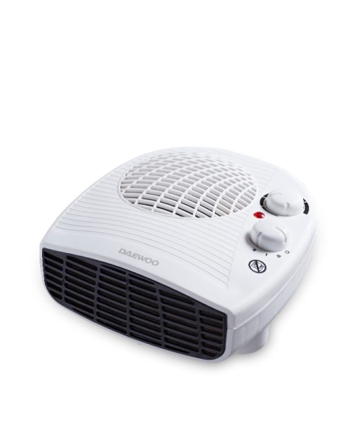 Daewoo DW9514 Calefactor de Aire 2000W - 2 Niveles de Potencia - Termostato Regulable - Funcion Ventilador
