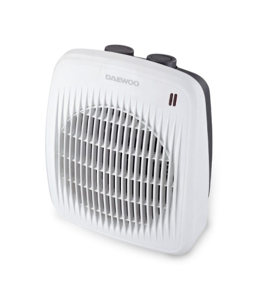 Daewoo DW9516 Calefactor de Aire 2000W - 2 Niveles de Potencia - Termostato Regulable - Funcion Ventilador