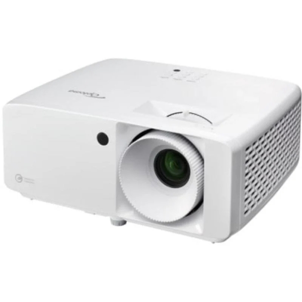 Optoma ZH521 Proyector Laser DLP 3D FHD - 5500 Lumenes - Altavoz 15W - HDMI, RS-232, RJ-45, USB, Audio - Color Blanco