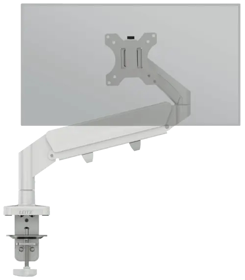 Leitz Soporte de Mesa con Brazo Articulado para Monitor de 17"-32" - Gestion de Cables - Peso Max 9kg - VESA 100x100mm
