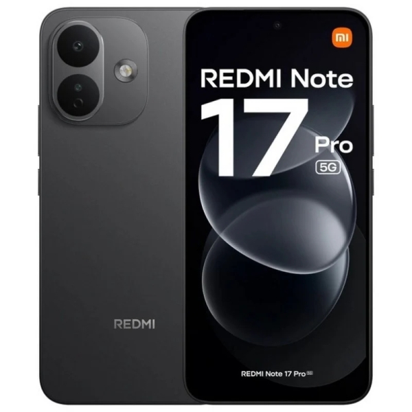 Xiaomi Redmi Note 17 Pro 5G Smartphone Pantalla 6.83" - 6GB - 256GB - Camara Principal 50MP - Bateria 8340mAh - Color Negro