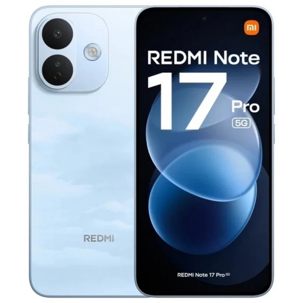 Xiaomi Redmi Note 17 Pro 5G Smartphone Pantalla 6.83" - 6GB - 256GB - Camara Principal 50MP - Bateria 8340mAh - Color Azul