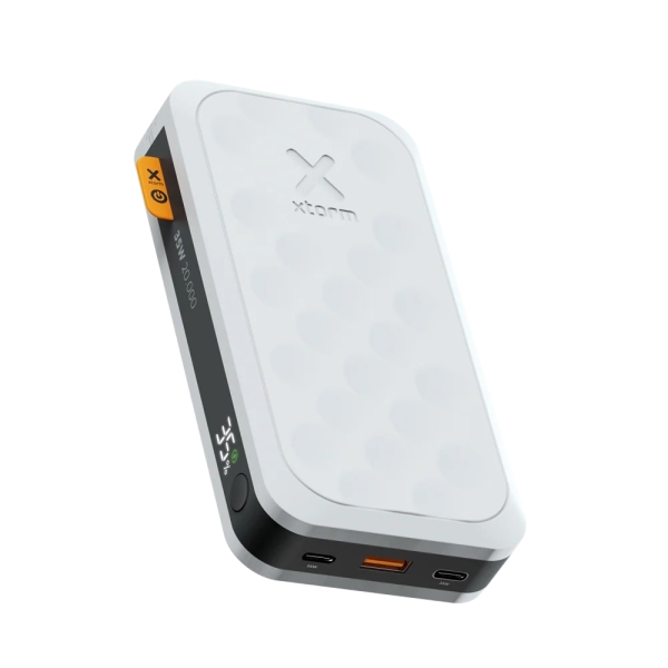 Xtorm FS5200 Powerbank 20.000 mAh 35W - 2x USB-C, 1X USB A - QC 3.0 - Compacta y Elegante - Color Blanco