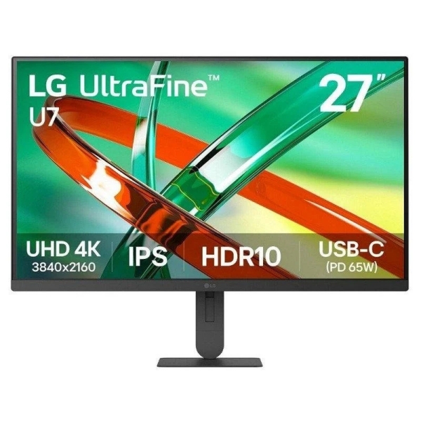 LG 27U730B-B Monitor LED 27" IPS UltraHD 4K 60Hz HDR10 - Respuesta 5ms - Ajustable en Altura - HDMI, Displayport, USB-C, USB-A - VESA 100x100