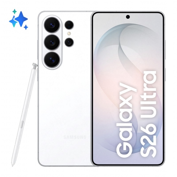 Samsung Galaxy S26 Ultra Smartphone 6,9" - 12GB - 512GB - Camara 200MP - Bateria 5000mAh - Color Blanco